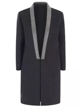 Пальто с декором BRUNELLO CUCINELLI
