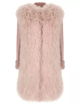 Пальто с мехом P.A.R.O.S.H.