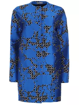 Пальто с принтом BALENCIAGA