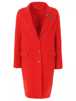 Пальто шерстяное