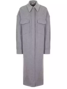 Пальто шерстяное