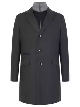 Пальто шерстяное BOSS