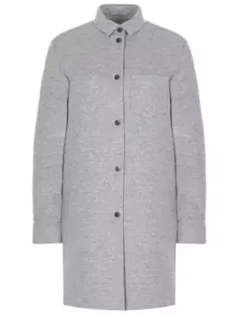 Пальто шерстяное