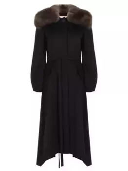 Пальто шерстяное