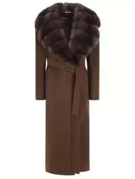 Пальто шерстяное ELISABETTA