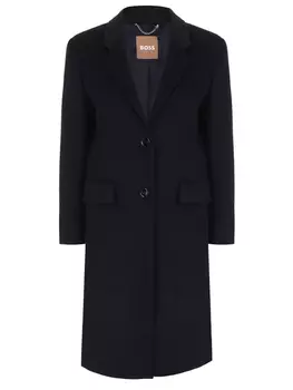 Пальто шерстяное BOSS