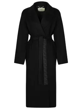 Пальто шерстяное FENDI