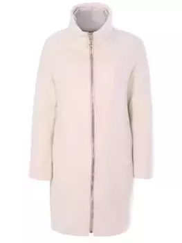 Пальто шерстяное на молнии