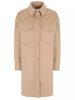 Пальто шерстяное