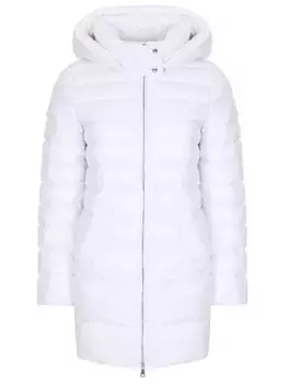 Пальто стеганое пуховое