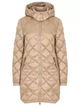 Пальто стеганое пуховое