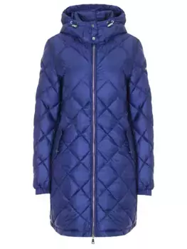 Пальто стеганое пуховое