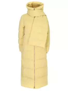 Пальто стеганое пуховое