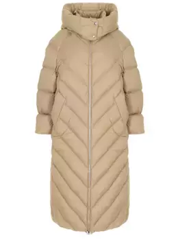 Пальто стеганое пуховое