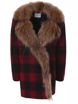 Пальто в клетку