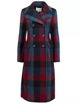 Пальто в клетку