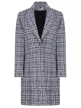 Пальто в клетку LANVIN