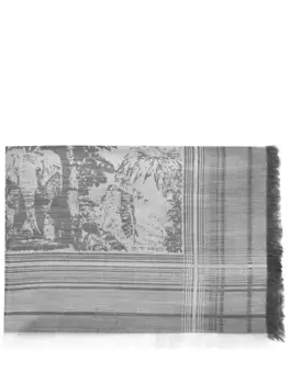 Палантин из кашемира и шелка