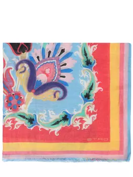 Палантин из модала и хлопка ETRO