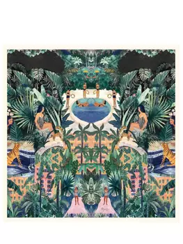 Палантин Poolside шелковый BJANKA SILK