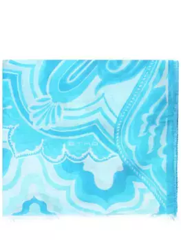 Палантин с принтом