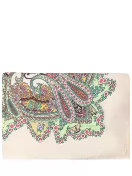 Палантин шелковый