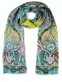 Палантин шелковый с принтом ETRO