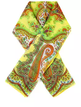 Палантин шелковый с принтом ETRO