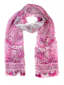 Палантин шелковый с принтом ETRO