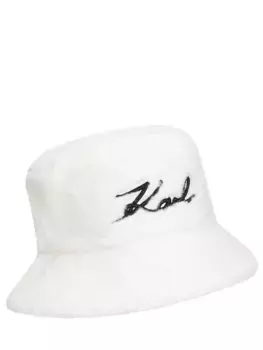 Панама меховая K/Signature KARL LAGERFELD