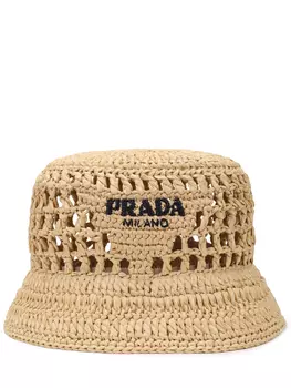 Панама плетеная PRADA