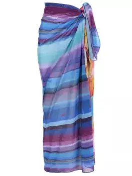 Парео с принтом