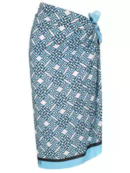 Парео с принтом