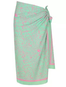 Парео с принтом LAH