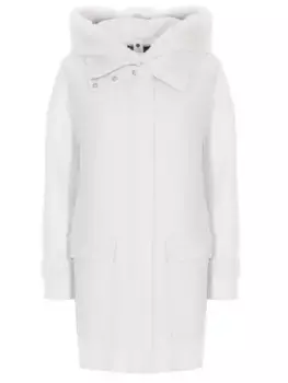 Парка кашемировая с норковым жилетом