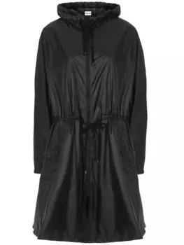 Парка однотонная