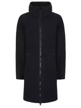 Парка однотонная