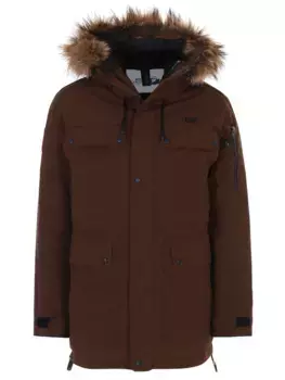 Парка однотонная