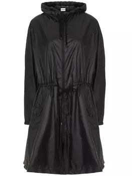 Парка однотонная