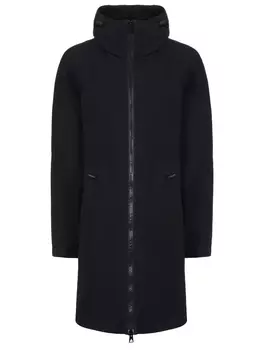 Парка однотонная