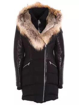 Парка пуховая с капюшоном