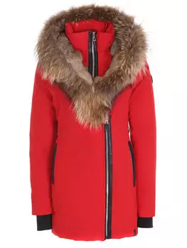 Парка пуховая с капюшоном