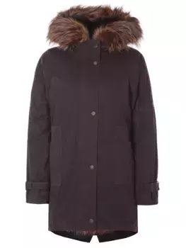 Парка пуховая с мехом