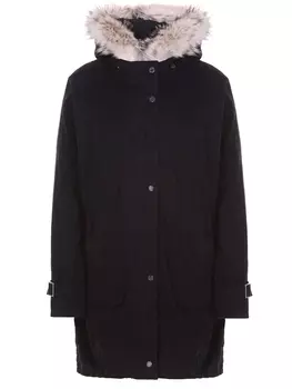 Парка с мехом барсука