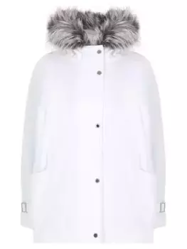 Парка с мехом норки и лисы