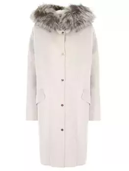 Парка с мехом норки и лисы