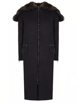 Парка с мехом соболя VIA CAPPELLA