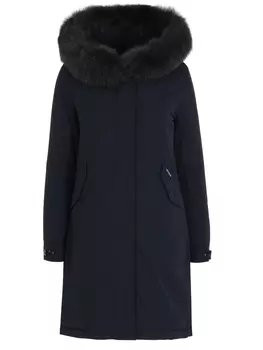 Парка с меховой отделкой