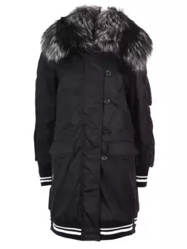 Парка с меховой отделкой ERMANNO SCERVINO