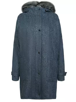 Парка с меховой отделкой